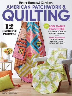 cover image of American Patchwork & Quilting